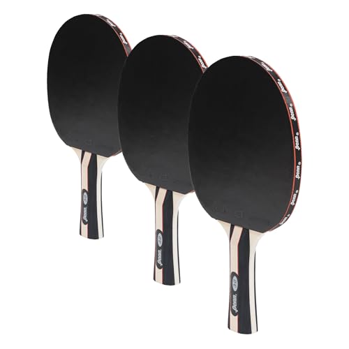 Penn 3.0 Competition Ping Pong Paddles - Choose Single Table Tennis Paddle, or Deluxe 2 or 4 Player Kit with Balls and Storage Case - size: One Size (Pack of 3)