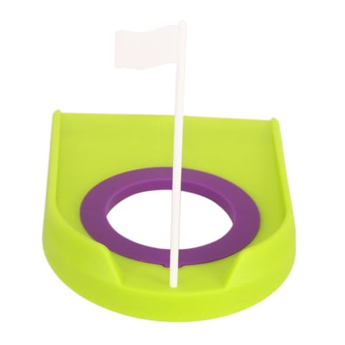 Moily Lightweight Golf Practice Disc Imitation Green Hole Board Indoor Backyard Swing Trainer - color: 1pc