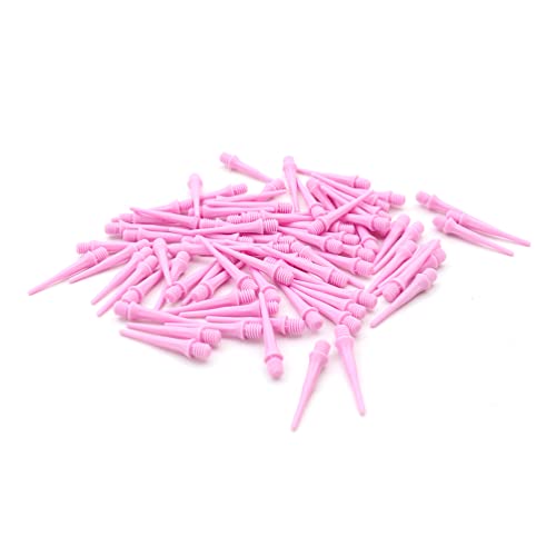 CUESOUL TOUCH-24.5mm Point Soft Dart Tip Point for Dart Tip Replacement - color: Pink