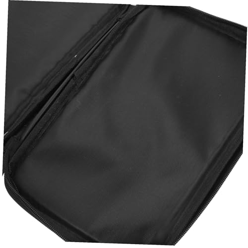ORFOFE Compact Table Tennis Paddle Bag Multi-function Sports Storage Case with Bat Fixing Design Lightweight for Portable Table Tennis Racket Protection