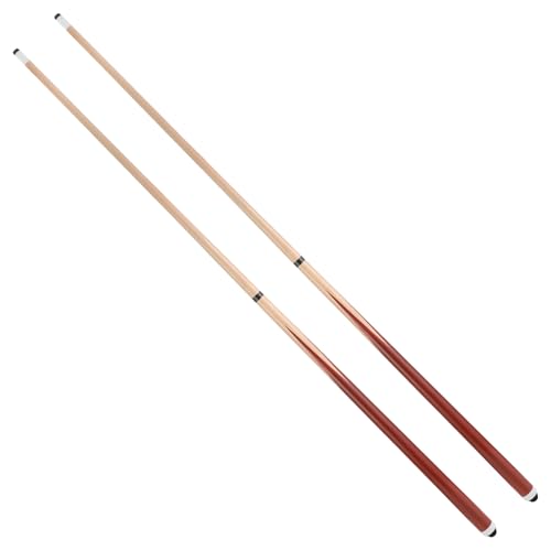 58 2-Pieces Pool Cue Stick with Coffee Color and 13mm Leather Tip Weight 20OZ (58" Set of 2/Set of 4/Set of 6) - size: 58" set of 2