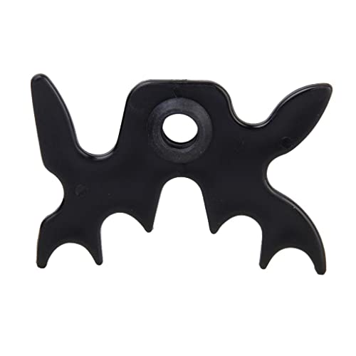 Imperial Billiard/Pool Cue Accessory: Slip-On/Portable Moosehead Bridge Head, Plastic , Black