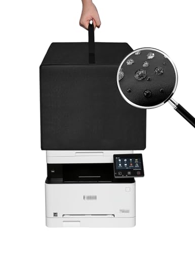 Waterproof Dust Cover Printer Cover Heavy Duty Nylon Case for Color Image CLASS MF656Cdw /Color Image CLASS MF753Cdw Wireless Duplex Laser Printer - color: Black