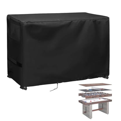 Multi-Game Table Cover for Scpoloco 4-in-1 Combo Game Tables,Ping Pong Tables Cover for Table Top Arcade Machine,Dust Covers for Family Game Night,56"x29"x35" - size: 56"L x 29"D x 35"H
