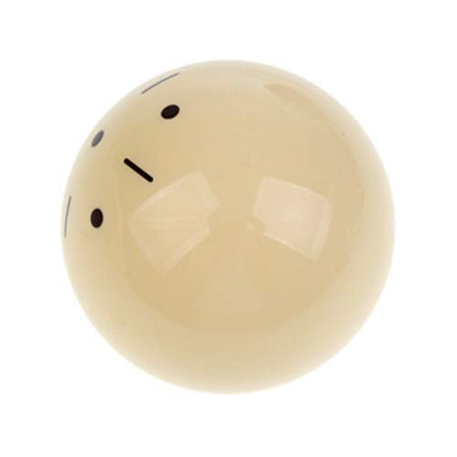 Black Dot Practice Training Billiard Pool Cue Ball 2 1/4'' 6 oz