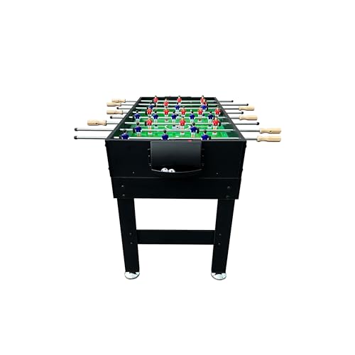 KICK Trio 48″ 3-in-1 Multi Game Table - Foosball, Billiards/Pool & Air-Hockey - color: Black