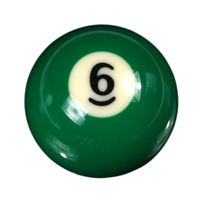 Empire USA #1-15 Pool Ball Replacement Billiards Ball, 2-1/4" (2.25-Inch) American Standard Size Billiard, Billiard Pool Table Accessories（1-15#） - color: 6