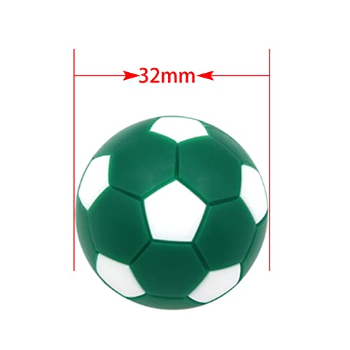 Foosball Balls Foose Balls Table Football Soccer Replacement Multicolor Official Tabletop Game Size 32mm Mini Foosball-Set of 12