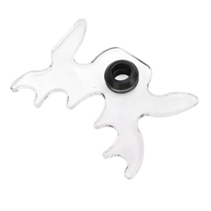 Keenso Billiard Bridge Head, Portable Clear Bridge Head for Pool Table, Suitable for Most Billiard Cues