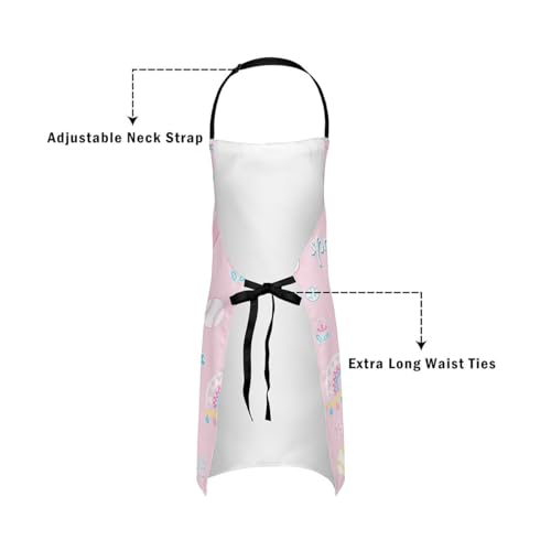 Castle Fairy Boy Soccer Kitchen Apron - color: Pink Baseball