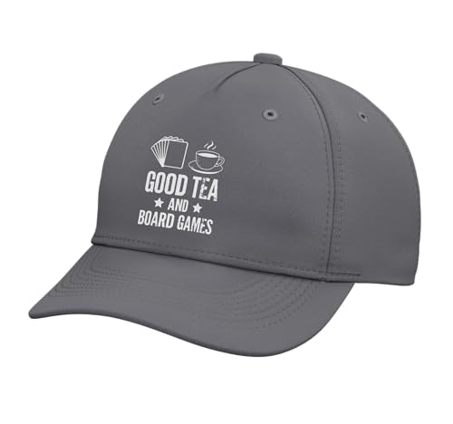 Tabletop Board Games Adjustable Baseball Hat - color: Slate Grey