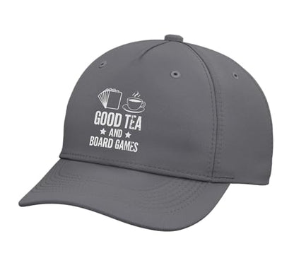 Tabletop Board Games Adjustable Baseball Hat - color: Slate Grey
