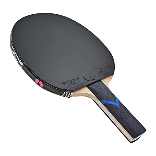 BalsaCarbo X7 Pro-Line Table Tennis Racket | The Softness of Balsa and The Hardness of Carbon | Featuring Tenrgy 05 Hard | Recommended for Aspiring Professional Players