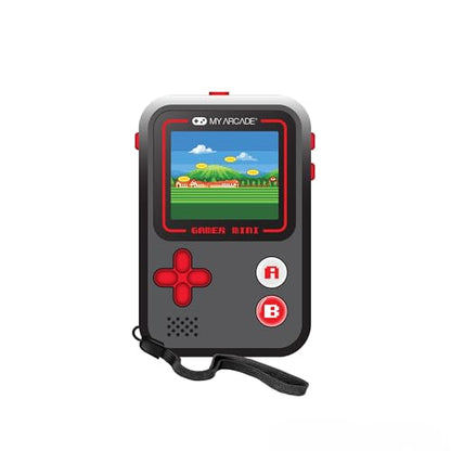 My Arcade Gamer Mini Classic-Red: Miniature Handheld Gaming System Packed with 160 Games, 1.8'' Color Display (DGUN-3925), Small - style: Gamer Mini Classic-Red