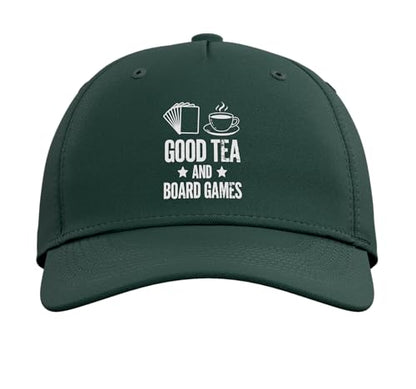 Tabletop Board Games Adjustable Baseball Hat - color: Dark Green