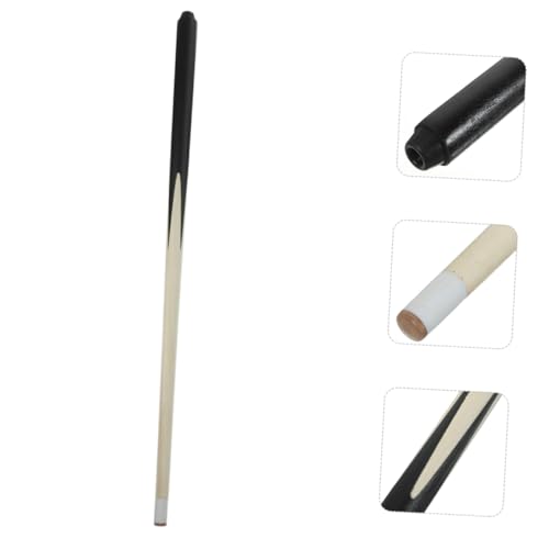 balacoo 2Pcs Short Pool Cue Sticks Lightweight Wooden Billiards Tool for Boys and Portable Cue for Billiard Training for Pool Games