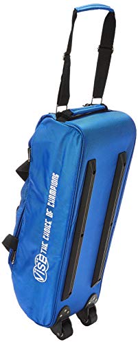 Vise Three Ball Tote Roller Bowling Bag - color: Blue