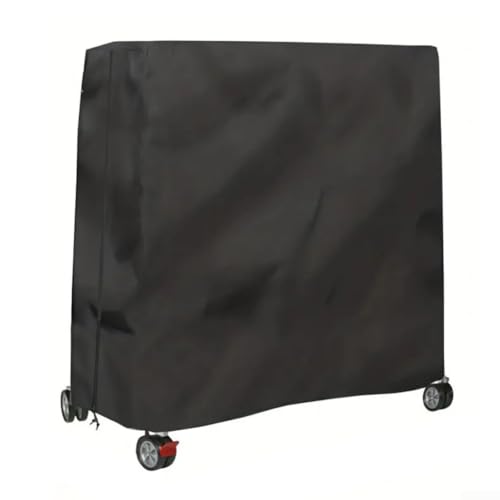 210D Oxford Table Tennis Table Cover Waterproof with Zipper for Outdoor for PING Pong Table 65x27.5x72.8 Inch Protection All Season