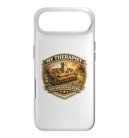 My Therapist has Wooden Blocks Viking Chess Game Player Gift Case for iPhone Air