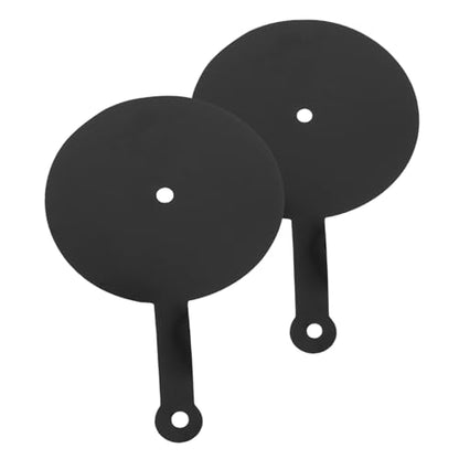 Abaodam Billiard Aim Trainer Mat 2pcs Pool Table Training Accessories Marker Dots for Beginners Aiming Practice Tool for Skill Development and Performance Enhancement