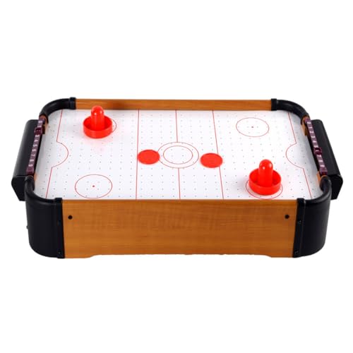 Mini Air Hockey Table, Air Hockey Tabletop Game Machine, Home Leisure Sports Arcade Table Games for Kids and Adults