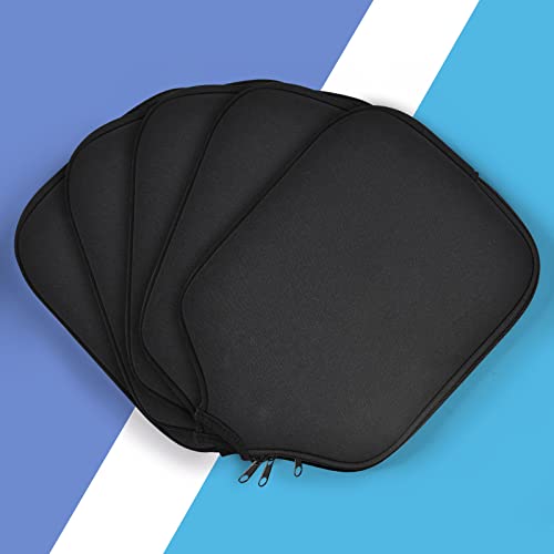 Pickleball Paddle Cover, Universal Case Size - 8.6 x 12.2 inches Racket Sleeve, Compatible with Most USAPA Standard and Elongated Pickball Paddles - style: 1 Pack Blue