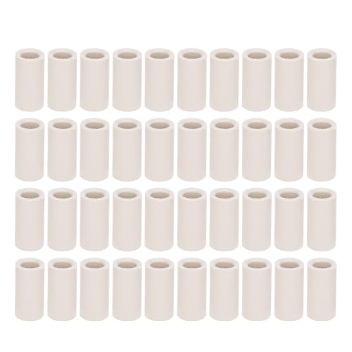 40 Pcs 13mm Pool Cue Ferrules – Fiber Billiard Cue Ferrules Slip on Snooker Pool Stick Tips Replacement Parts - size: 1"