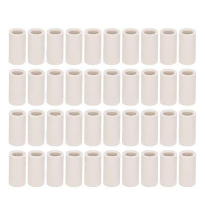 40 Pcs 13mm Pool Cue Ferrules – Fiber Billiard Cue Ferrules Slip on Snooker Pool Stick Tips Replacement Parts - size: 1"