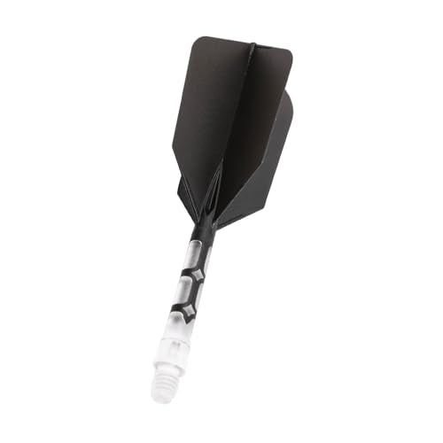 CUESOUL ROST T19 Integrated Dart Shaft and Flight Slim Shape M Size 28mm - color: Black