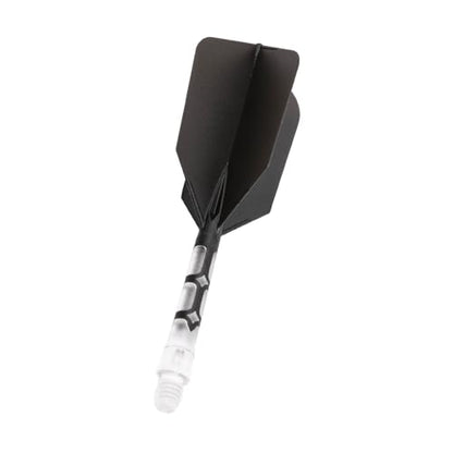 CUESOUL ROST T19 Integrated Dart Shaft and Flight Slim Shape M Size 28mm - color: Black