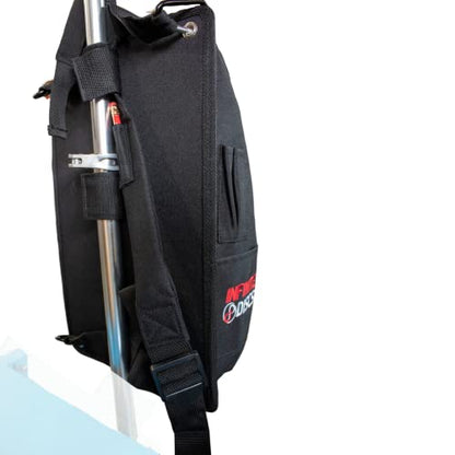 Power Pocket Shoulder Strap | Convert Cart Pouch Into Backpack for Disc Golf Discs