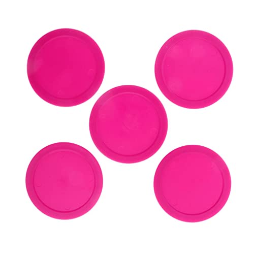 Generic 5 Pieces 62mm Air Hockey Replacement Pucks for Full Size Air Hockey Tables