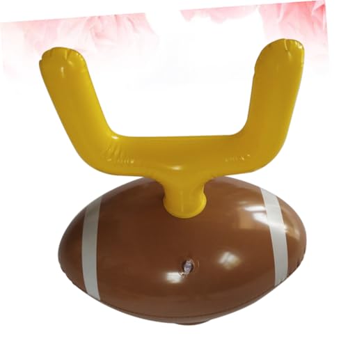 Luxshiny Inflatable Ring Toss Game Headdress for Adults Creative PVC Tossing Rings Fun Indoor Outdoor Party Activity Motor Skills Hand-Eye Coordination Enhancer