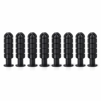 Plastic Foosball Handles Table Football Grip Part Replacements Foosball Handle Grip for Standard Foosball Tables (8 Pack)
