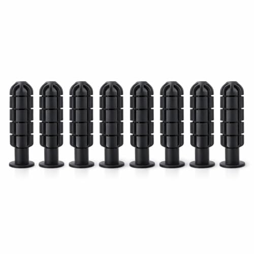 Plastic Foosball Handles Table Football Grip Part Replacements Foosball Handle Grip for Standard Foosball Tables (8 Pack)