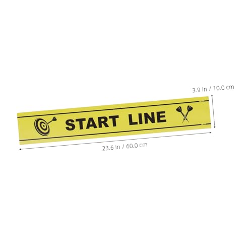 Dart Throwing Line Marker Enhanced Game Experience Visible Floor Supplies for Parties