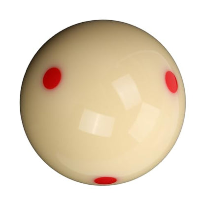 5.72cm Resin Billiard Training Ball with Red Dot for Skill Enhancement in Pool Practice