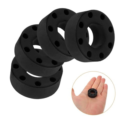 MAGICLULU 16pcs Foosball Table Rod Bumpers Rubber Replacement Protectors Fit for Standard Table Soccer Rods Easy Installation for Home Office Recreation Use