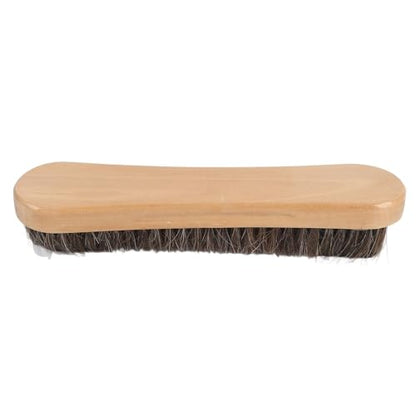 Agatige Pool Table Brush for Felt, 12 Inch Horse Hair Billiard Track Brush Pool Table Cleaning Tool Billiards Table Snooker Accessorie for Dust and Garbage