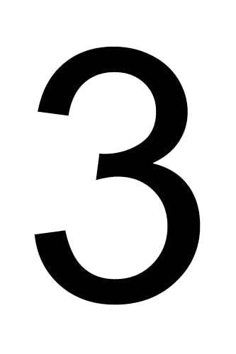 Reskid Extra Large Number Cards 0-9 | Huge 12x18 Inch Black Digits | Set of 50 | Includes + - = Signs | Classroom Bulletin Board Math Practice, Number Recognition, Elementary Teaching Resource