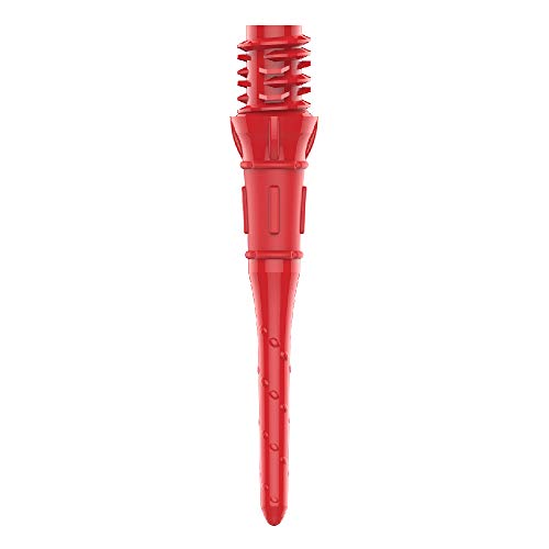 L-style Premium Lippoint - Soft Tip Dart Points - Regular Length - color: Red