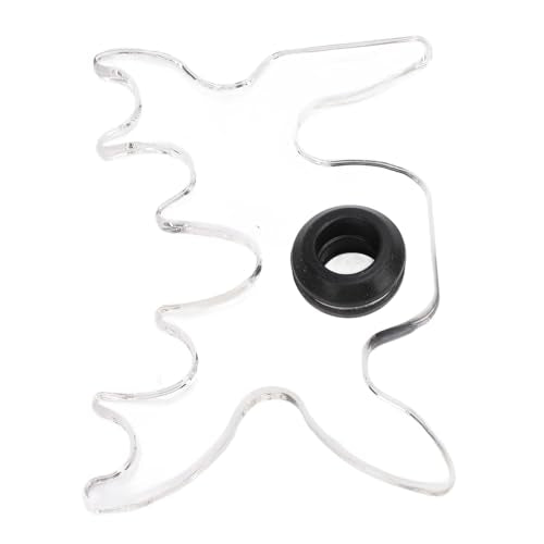 Drfeify Clear Acrylic Pool Billiard Cue Bridge Head, Pool Stick Holder Snooker Nine Ball Billiard Pool Cue Accessory for Pool Table