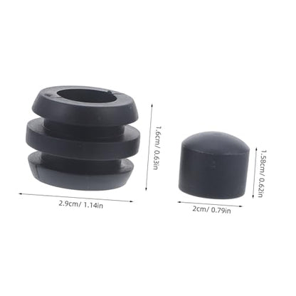 Abaodam 32pcs Foosball Bearings Bushings for Smooth Replacement Parts for Table Football Rods Essential Accessory for Foosball Fun Games