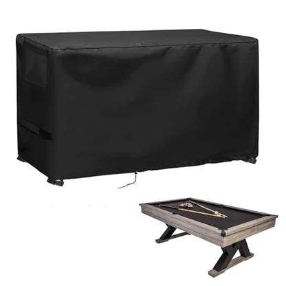 Slate Pool Table Cover for America Legend Pool Tables, Waterproof 7Ft-8Ft Billiard Table Cover, Heavy Duty Dustproof Game Room Protection, 91"x 51" x 31" - size: 91"L x 51"D x 31"H