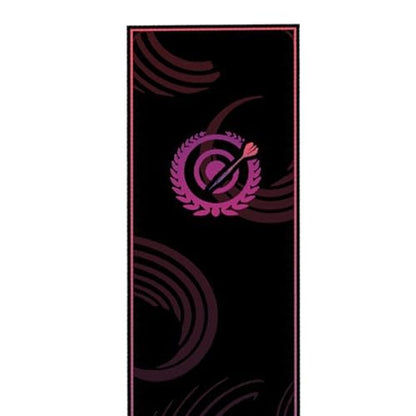 Dart Board Mat for Floor, 34x300cm Anti-Slip Crystal Velvet with Throw Line, Protective Dart Rug, Darts Distance Mat, for Leisure Area Game Room Recreation Center Office Break Room - color: Pink