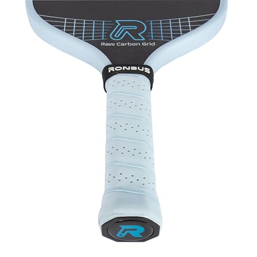 Ronbus Pulsar + Pulsar FX Thermoformed Raw Toray T700 Carbon Fiber Pickleball Paddle with 16 mm Polypropylene Honeycomb Core - style: Pulsar FX R3