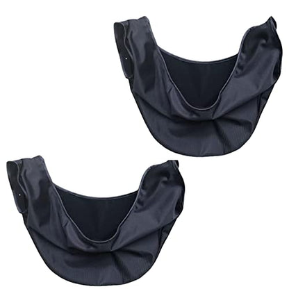2 Pack Bowling Polisher Bag Cleaner Holder - Washable Microfiber Towel