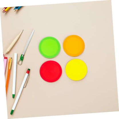 BESPORTBLE 8pcs Air Hockey Pucks Replacement Set for Home Professional Tables Heavy Pucks for Boys and Girls Adults Air Hockey Game Accessories