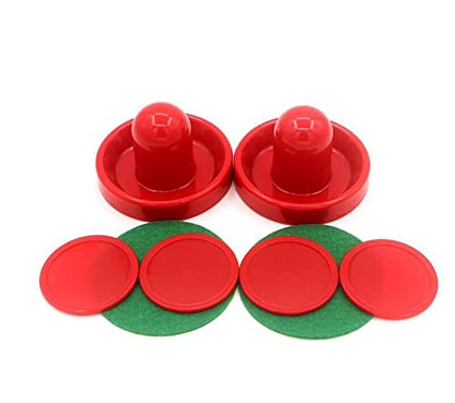 8 Pcs Air Air Hockey Paddle Pusher Puck Replacement Mini Slider Pusher Multi Game Table Replacement Accessories