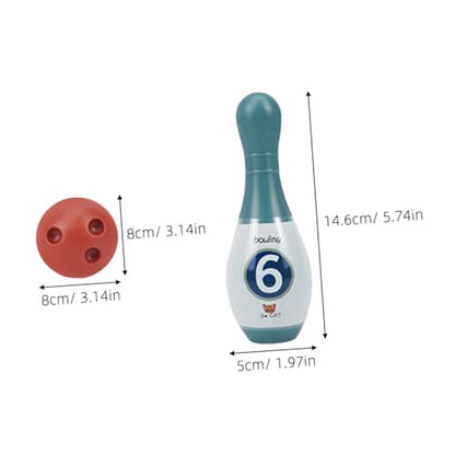 Bowling Indoor Sports for Bowling Pins and Balls Develop Hand-Eye Coordination and Counting Skills for Boys